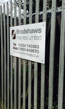 Contact SC Bradshaw Haulage